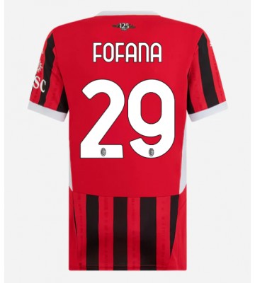 AC Milan Youssouf Fofana #29 Hemmatröja Dam 2024-25 Kortärmad